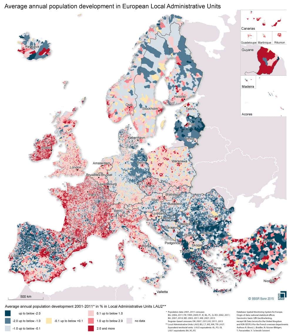 evolucion demografia medio rural