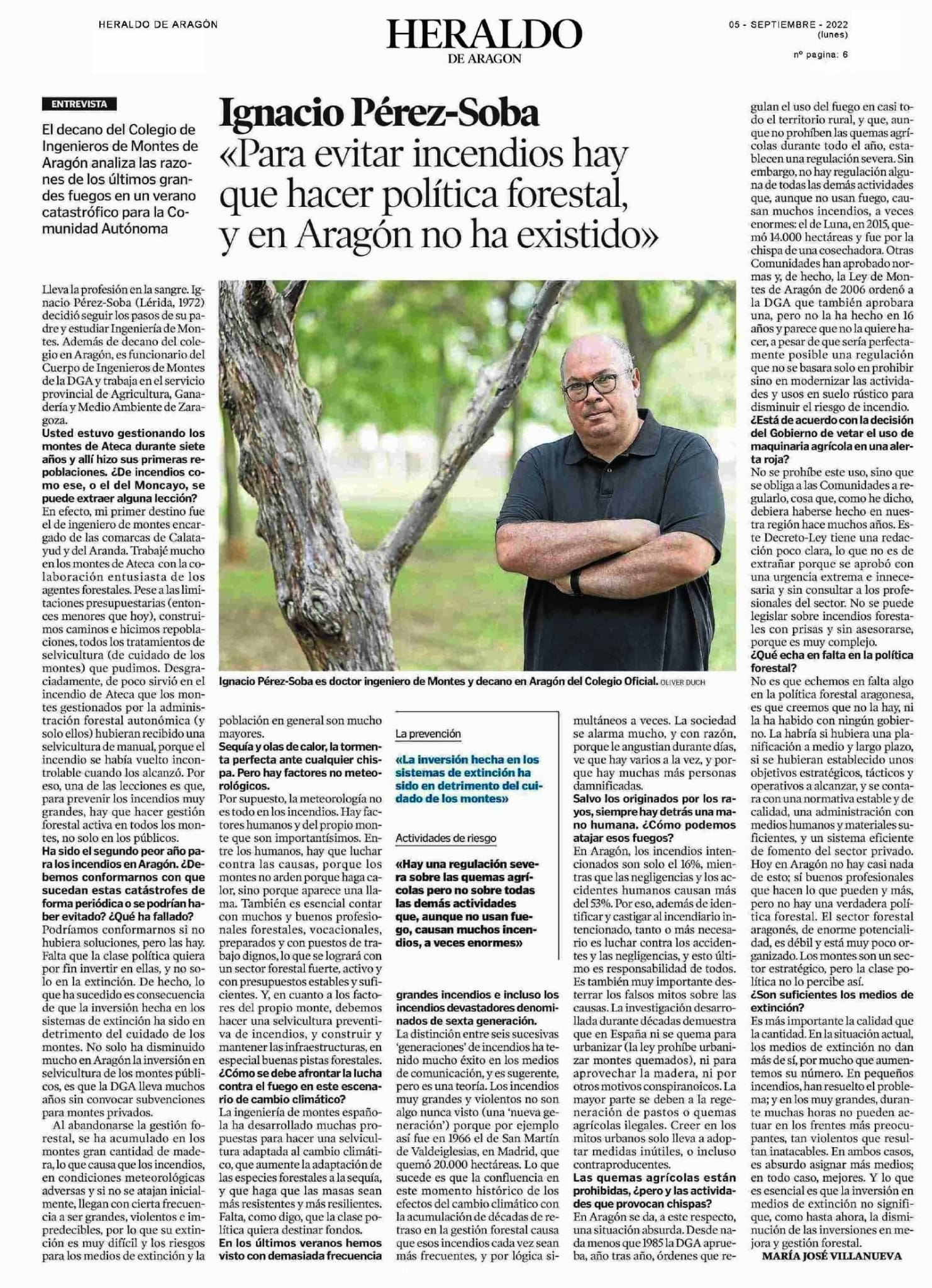 202209 HeraldoAragon entrevistaIgnacioPerezSoba